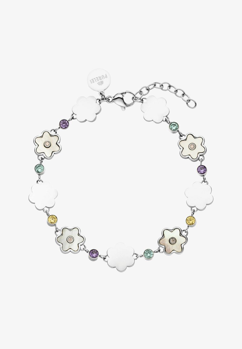 PURELEI FLOWERING - Armband - silberfarben