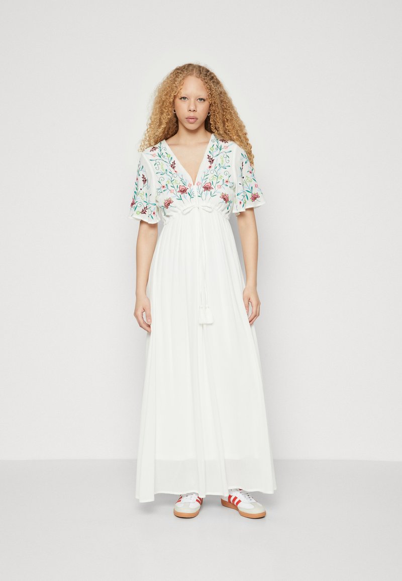 YAS - YASCHELLA DRESS  - Vestito lungo - star white, Ingrandire