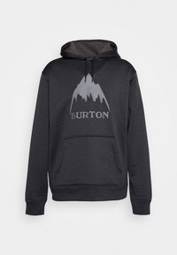 Burton MENS OAK HOODIE - Džemperis ar kapuci - true black heather