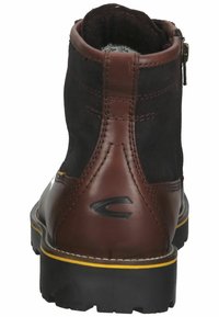 camel active Lace-up ankle boots - dark brown