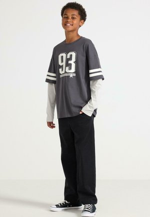 Lindex, LINDEX LONG-SLEEVED TOP LINDEX - Langærmet T-shirt - dark grey
