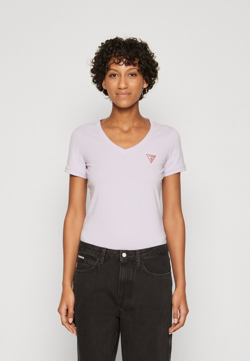 Guess - T-shirt basic, Powiększ