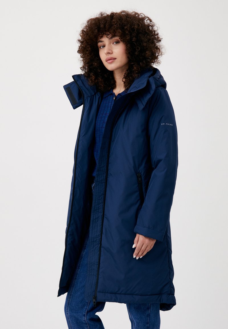 Damen Parkas | Finn Flare Wintermantel dark blue/dunkelblau - BZ26215 Damen Parkas | Finn Flare Wintermantel dark blue/dunkelblau - BZ26215