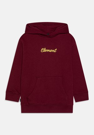 ROLLIN HOOD YOUTH - Φούτερ με κουκούλα - tawny port