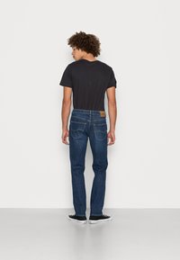 Lee BROOKLYN - Calças de ganga de perna direita - dark mid baker