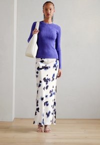 Lindex SKIRT MARY - Dolgo krilo - light beige