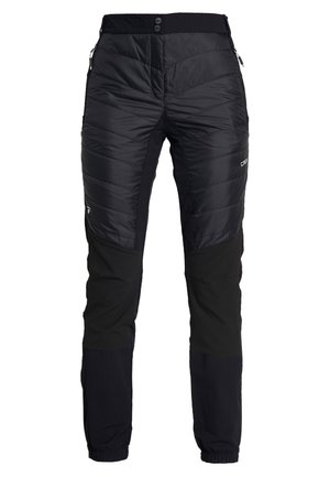 WOMAN PANT HYBRID - Pantalones montañeros largos - nero