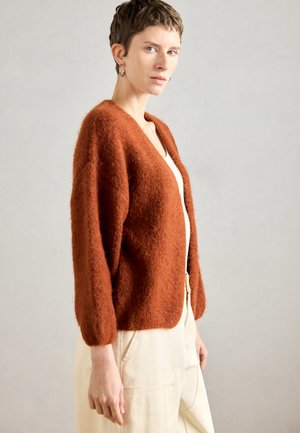 CARDIGAN VANESSA - Cardigan - dusty orange