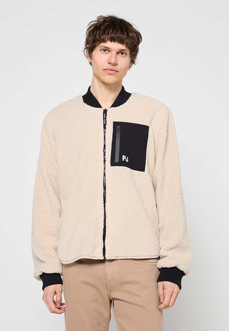 Pepe Jeans Fleecejas beige