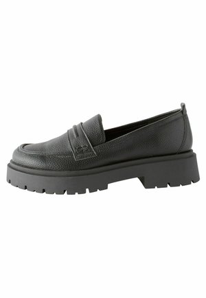 WIDE FIT FOREVER COMFORT CHUNKY - Slip-ons - black