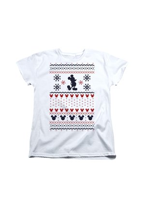 MICKEY MOUSE CHRISTMAS - Print T-shirt - white