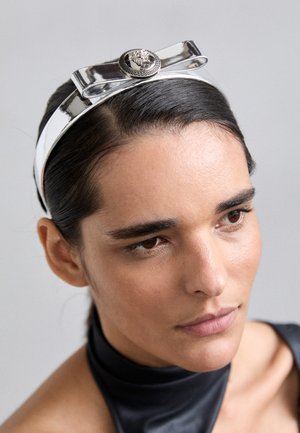 Versace HAIR ACCESSORIES SMOOTH BOW BIGGIE MEDUSA - Hair Styling Accessory - silver-coloured