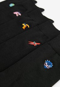 Next EMBROIDERED FIVE PACK - Calze - black summer dinosaurs