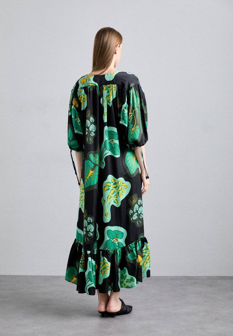 knee length dresses for ladies Petal and Pup Women's Tully Maxi Dress - Berry Floral