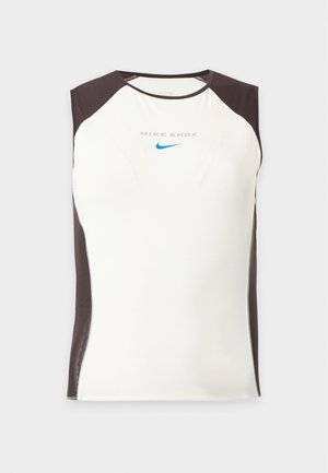 Nike Sportswear, SHOX TANK - Top - sail/velvet brown