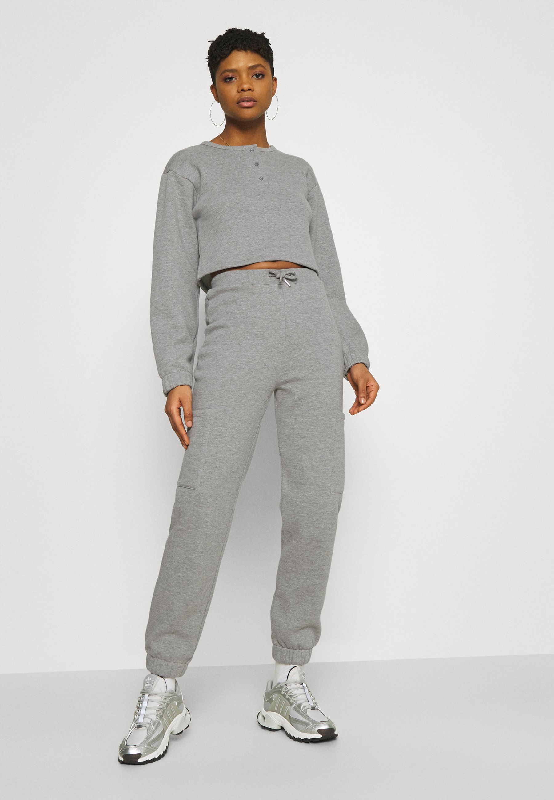 Women Button neck sweatshirt - Sweatshirt Women Button neck sweatshirt - Sweatshirt