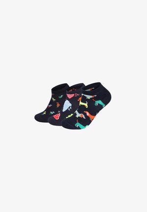 Happy Socks 3-PACK LOW ICE CREAM-FLAMINGO-PUPPY LOVE - Strømper - multi coloured