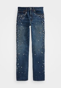 HIGH-RISE RELAXED STRAIGHT JEAN - Jeans a sigaretta - lugo wash