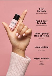 Le Mini Macaron GEL MANICURE KIT - Nagelverzorgingsset - fairy floss