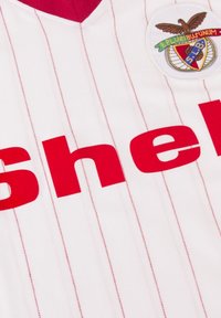 COPA Football SL Benfica 1985 - 86 Uit Retro Voetbalshirt - T-shirt print - white