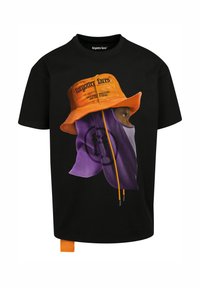 HEAVY - T-shirt imprimé - black