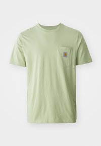 POCKET - Basic T-shirt - pale olive