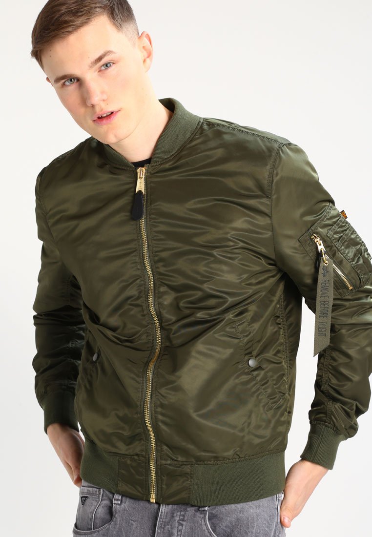 Alpha Industries - MA-1 VF LW - Bomberjakke - dark green, Forstør