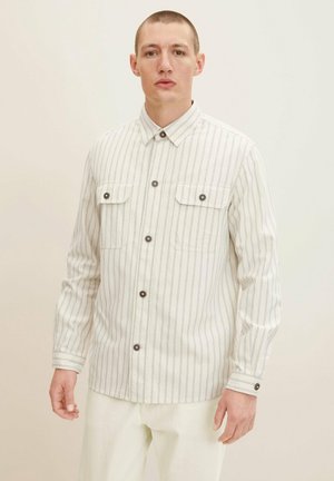 GESTREIFTE - Košile - off white structured stripe
