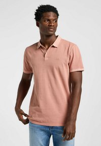 SHORT SLEEVE GARMENT REGULAR FIT - Pikeepaita - sepia
