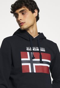 Napapijri BELLYN - Sweatshirt com capuz - blu marine