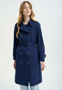 Trenčkot - dark blue