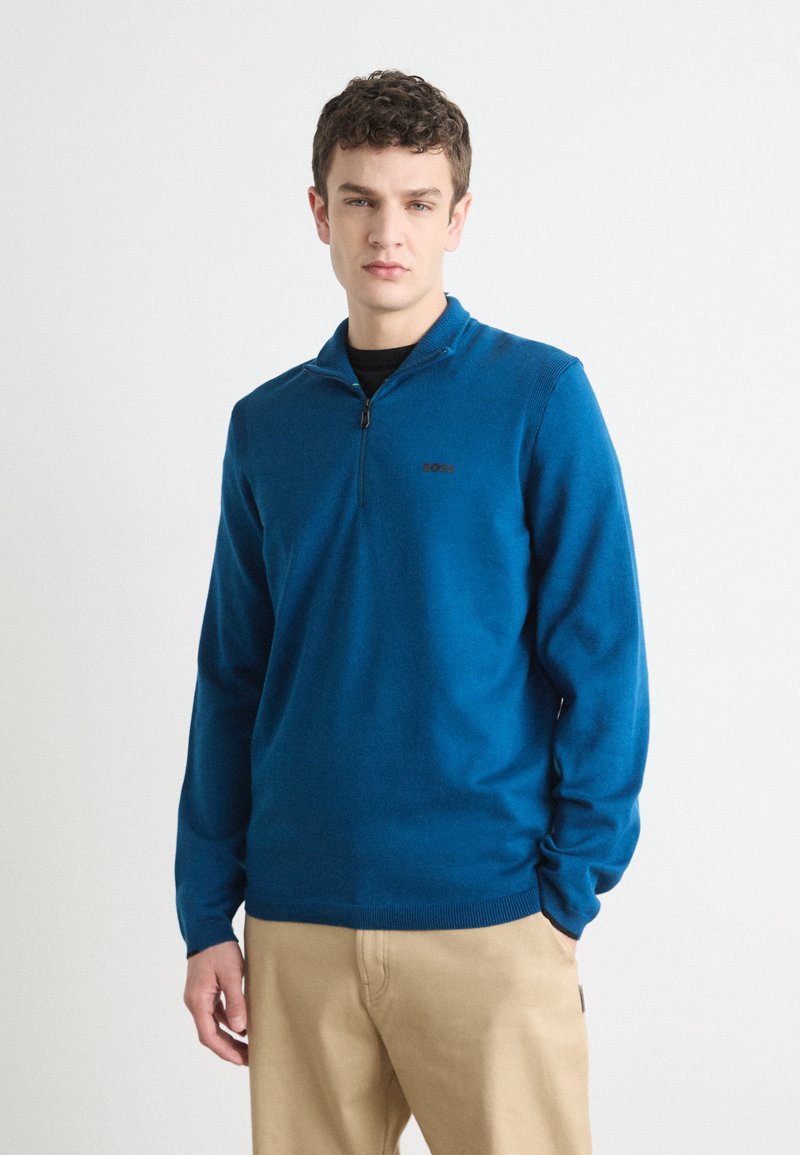 BOSS EVER - Pullover - open blue