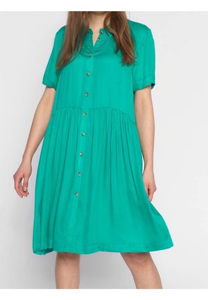 Vestido camisero - green