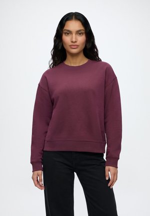 Marc O'Polo DENIM SWEATSHIRT - Φούτερ - mahagony jam