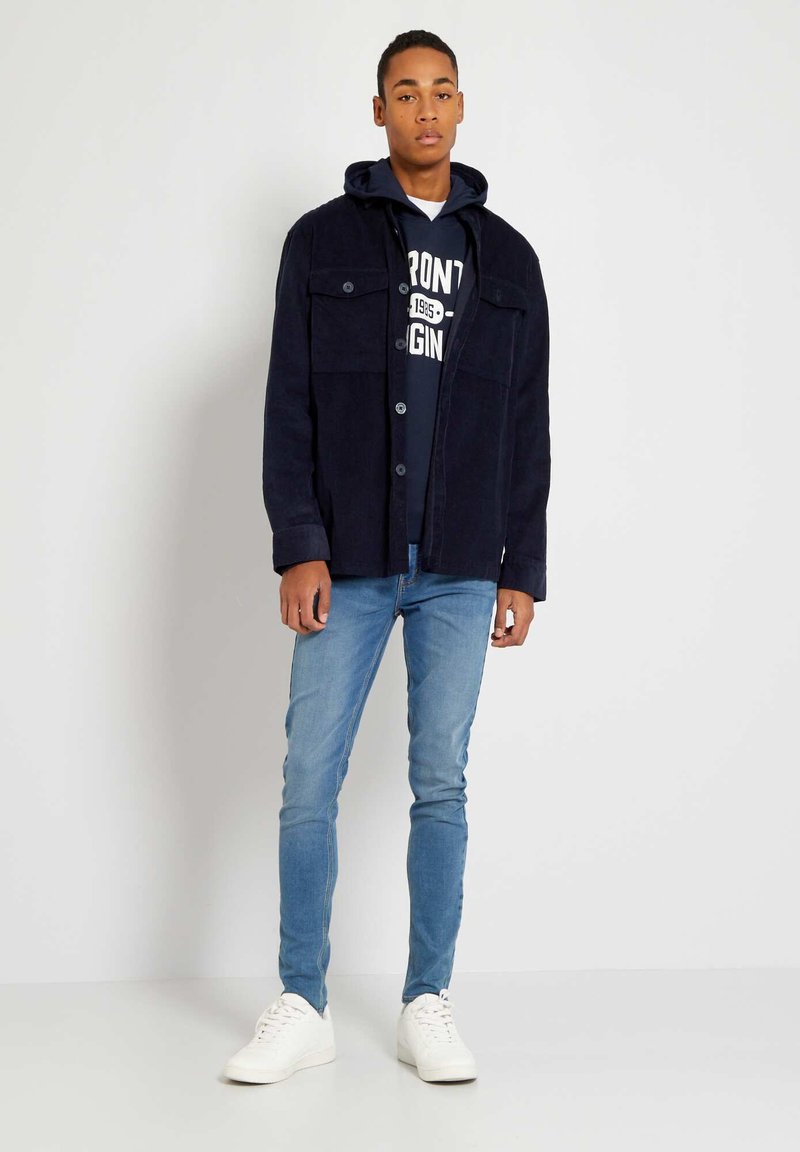 KIABI Slim fit jeans blauw