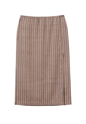 & OTHER STORIES, & OTHER STORIES MIDI SKIRT - Jupe trapèze - taupe