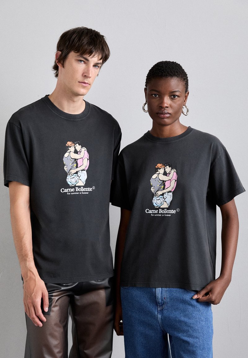 Carne Bollente SUMMER OF 69 UNISEX - Marškinėliai su spaudiniu - washed black