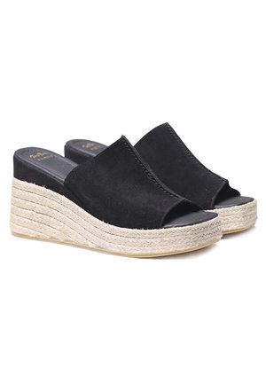 MIRIAM - Mules à talons - negre
