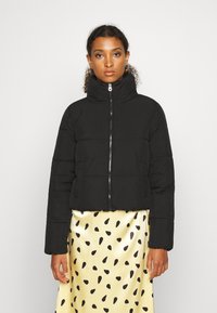 ONLY - ONLDOLLY SHORT PUFFER JACKET - Zimná bunda - black Miniatúrny obrázok 1