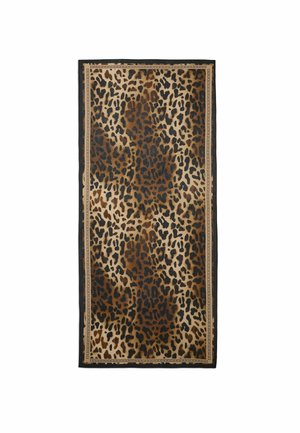 PRINTED  - Sjaal - brown leopard