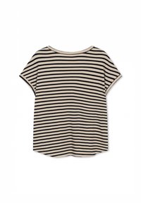 10DAYS STRIPES - Camiseta estampada - safari black