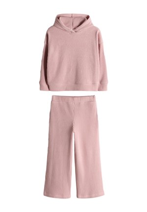 THE SET REGULAR FIT -   RELAXED HOODIE WIDE  SET  . - Mikina s kapucňou - pink