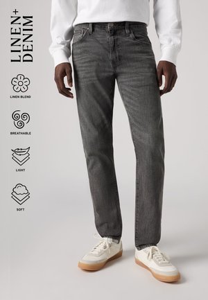 512® SLIM TAPER - Jean slim - slicked back ltwt linen+ denim