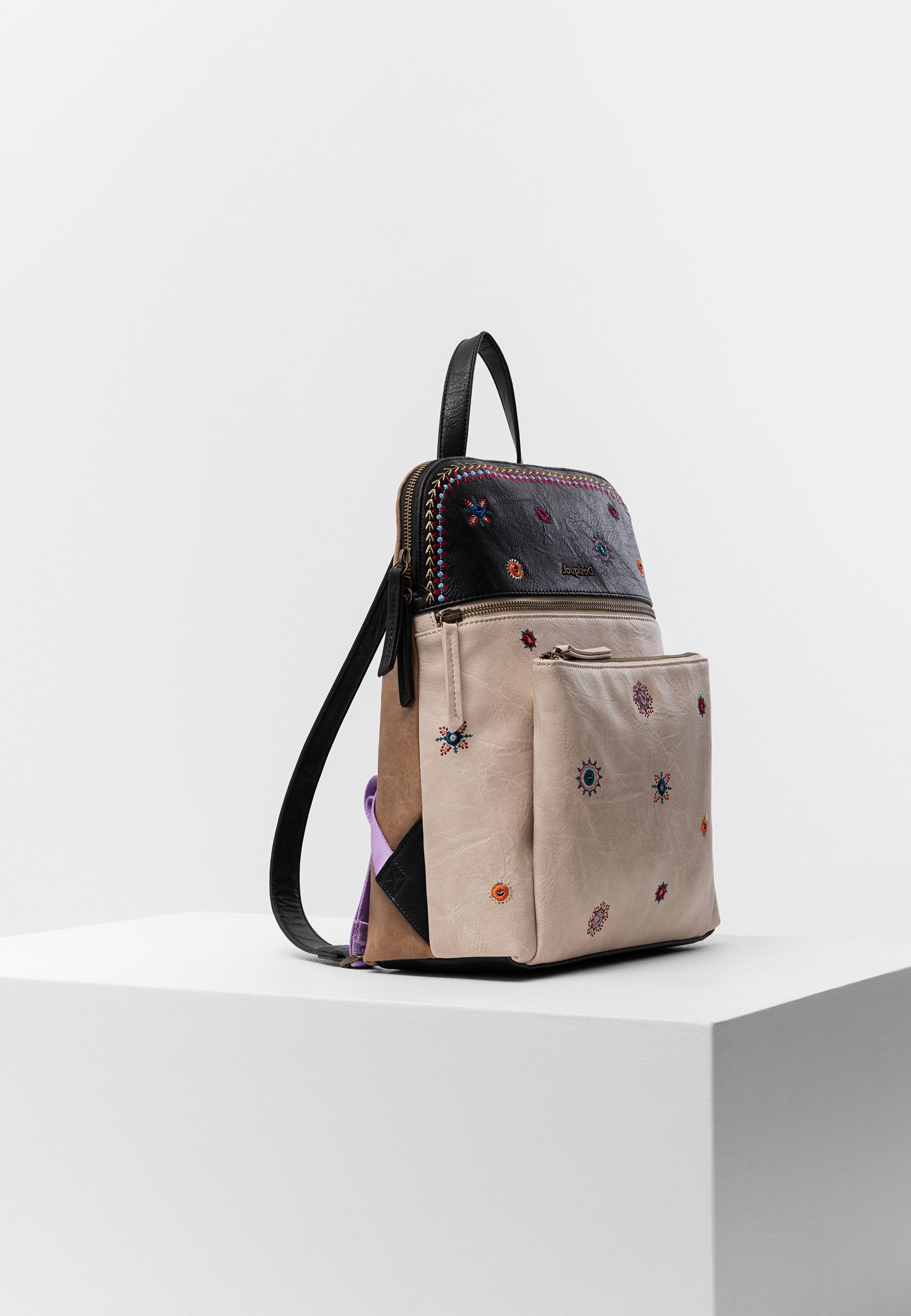 Desigual BACK CRISTAL MOON NANAIMO - Zaino - brown/marrone - Zalando.it