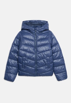 ONLY GIRLS, KOGKAJSA LIGHT QUILT HOOD JKT OTW NOOS - Giacca invernale - vintage indigo