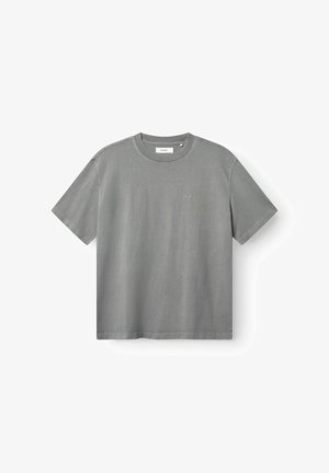 Gabba NIGEL WIX BOXY HOUR - T-shirt - bas - dust sage green