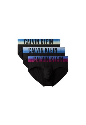 Calvin Klein Underwear, HIP BRIEF INTENSE POWER MICRO STRETCH OMBRE 3 PACK     - Σλιπ - plein air/poseidon blue/white jade/boysenberry