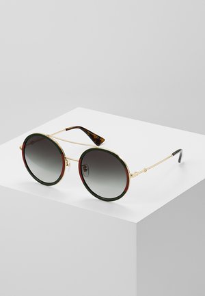 Lunettes de soleil - gold-coloured/green