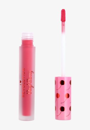 I HEART REVOLUTION VINYL CHERRY LIQUID LIPSTICK - Lip stain - cherryade