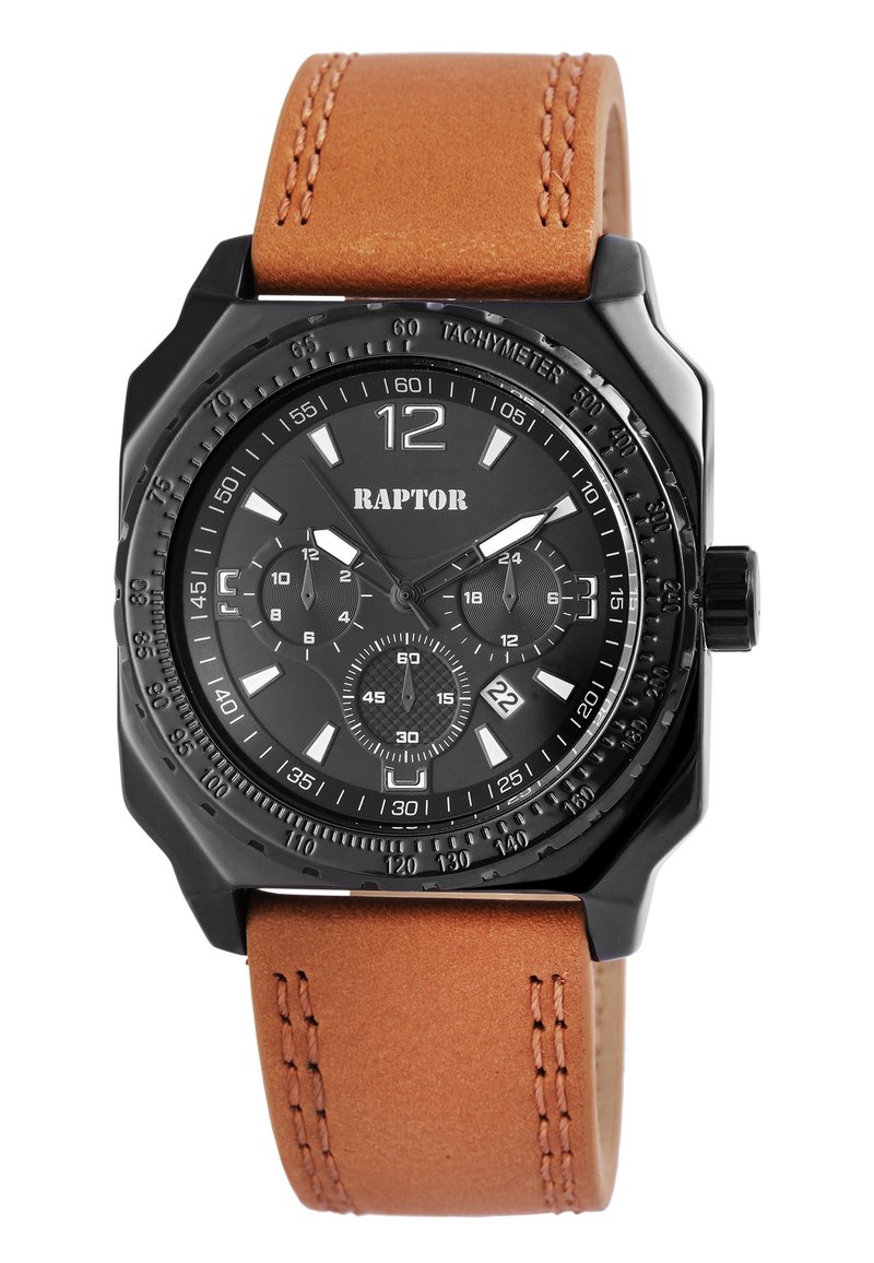 RAPTOR Chronograph - schwarz/hellgelb - Zalando.de
